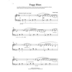 Ikeda Foggy Blues Pf Solo Sheet