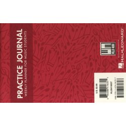 Practice Journal - Weekly Planner For Music Students