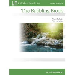 Miller Bubbling Brook Pf Solo Sheet