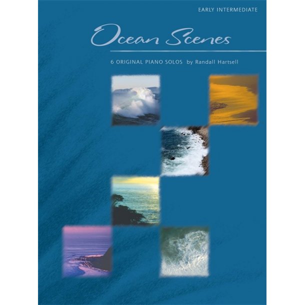 HARTSELL RANDALL OCEAN SCENES EARLY INTERMEDIATE LEVEL PIANO SOLO BOOK