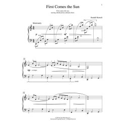 HARTSELL RANDALL OCEAN SCENES EARLY INTERMEDIATE LEVEL PIANO SOLO BOOK