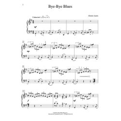 Austin Bye Bye Blues Pf Solo Sheet