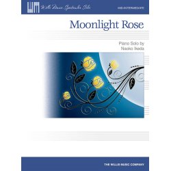IKEDA NAOKO MOONLIGHT ROSE PIANO SOLO SHEET MUSIC