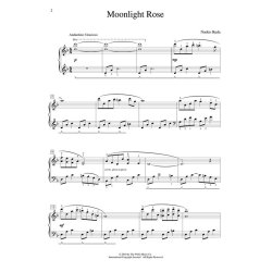 IKEDA NAOKO MOONLIGHT ROSE PIANO SOLO SHEET MUSIC