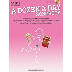 A Dozen A Day Songbook: Piano - Mini (Book/CD)
