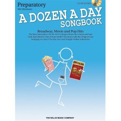 A Dozen A Day Songbook: Piano - Prepatory Book (Book/CD)
