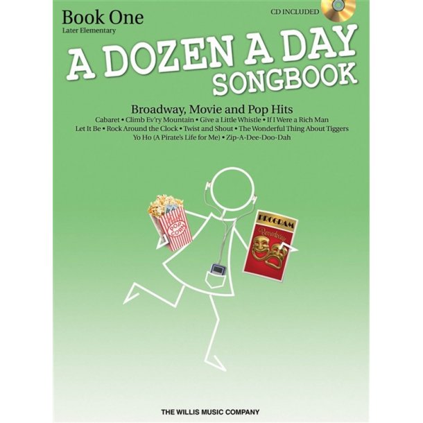 A Dozen A Day Songbook: Piano - Book 1 (Book/CD)