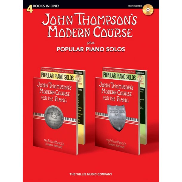 John Thompson's Modern Course Plus Popular Piano Solos
