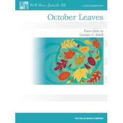 Setliff October Leaves Pf Solo Sheet