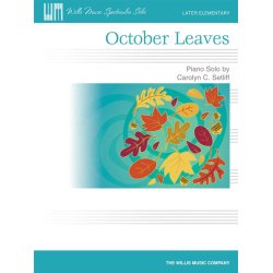 Setliff October Leaves Pf Solo Sheet