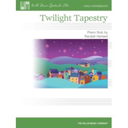 HARTSELL RANDALL TWILIGHT TAPESTRY PIANO SOLO SHEET MUSIC