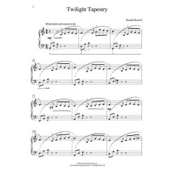 HARTSELL RANDALL TWILIGHT TAPESTRY PIANO SOLO SHEET MUSIC