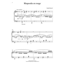 Hartsell Rhapsodie En Rouge Pf Solo