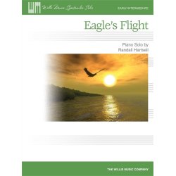 HARTSELL RANDALL EAGLE'S FLIGHT PIANO SOLO SHEET MUSIC