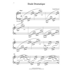 ROMANTIC ETUDES EARLY INTERMEDIATE LEVEL PIANO BK
