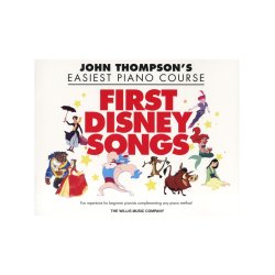 John Thompson's Easiest Piano Course: First Disney Songs