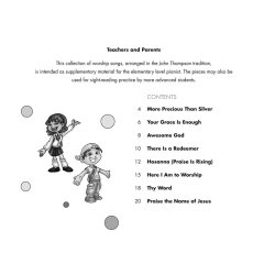 John Thompson's Easiest Piano Course: First Worship Songs