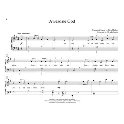 John Thompson's Easiest Piano Course: First Worship Songs