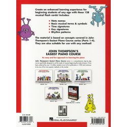 John Thompson's Easiest Piano Course: Flash Cards