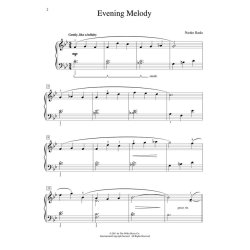 Ikeda Evening Melody Pf Solo Sheet