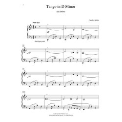Miller Tango In D Minor 1p4h Sheet
