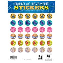 Piano Achievement Stickers