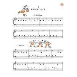 MILLER CAROLYN SPORTACULAR WARMUPS BOOK 1 PF BK/CD