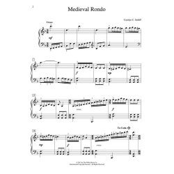 Setliff Medieval Rondo Pf Solo Sheet