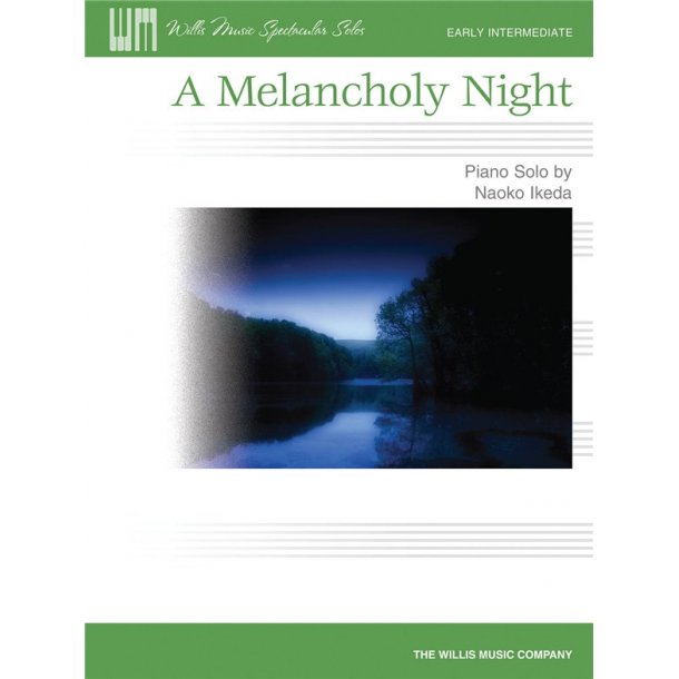 Ikeda Melancholy Night Pf Solo Sheet