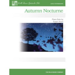 Alcon Autumn Nocturne Pf Solo Sheet