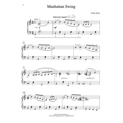 Ikeda Manhattan Swing Pf Solo Sheet