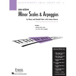 One-Octave Minor Scales And Arpeggios