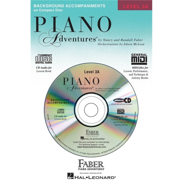 Nancy & Randall Faber: Piano Adventures&reg; Lesson CD Level 3A