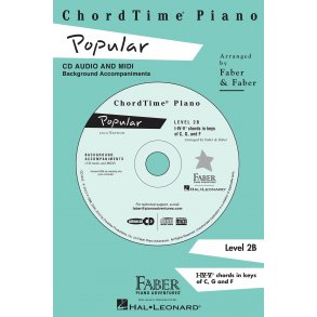 Nancy & Randall Faber: ChordTime Piano Popular CD (Level 2B)