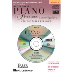Nancy & Randall Faber: Accelerated Piano Adventures&reg; Lesson Book 2 - CD