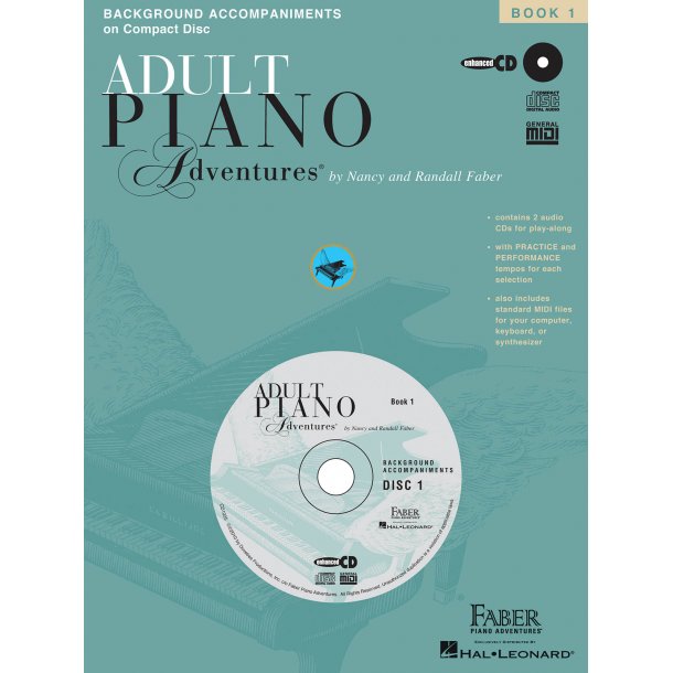 Nancy And Randall Faber: Adult Piano Adventures All-In-One Lesson Book One - CD