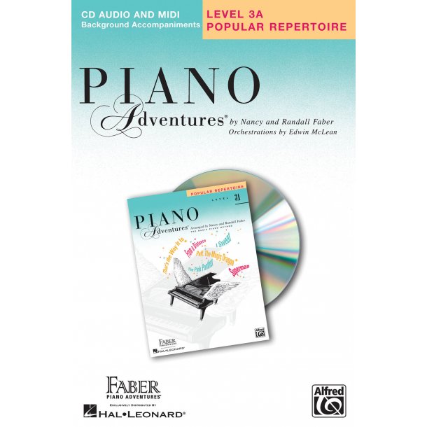 Nancy & Randall Faber: Piano Adventures&reg; Popular Repertoire CD, Level 3A CD