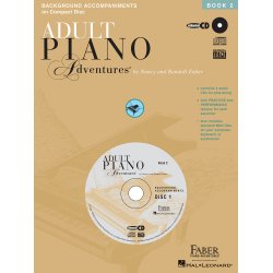 Nancy And Randall Faber: Adult Piano Adventures All-In-One Lesson Book Two (CDs Only)