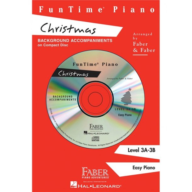Nancy & Randall Faber: FunTime Piano Christmas CD (3A-3B)