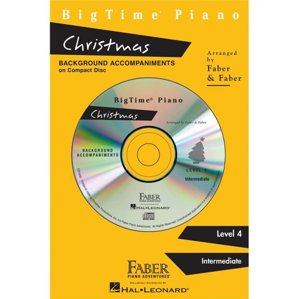 Nancy & Randall Faber: BigTime Piano Christmas CD