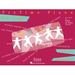 Pretime Piano Kids' Songs Primer Level (Arr Faber) Pf Book