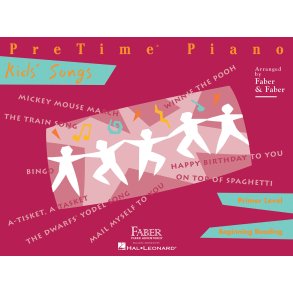 Pretime Piano Kids' Songs Primer Level (Arr Faber) Pf Book