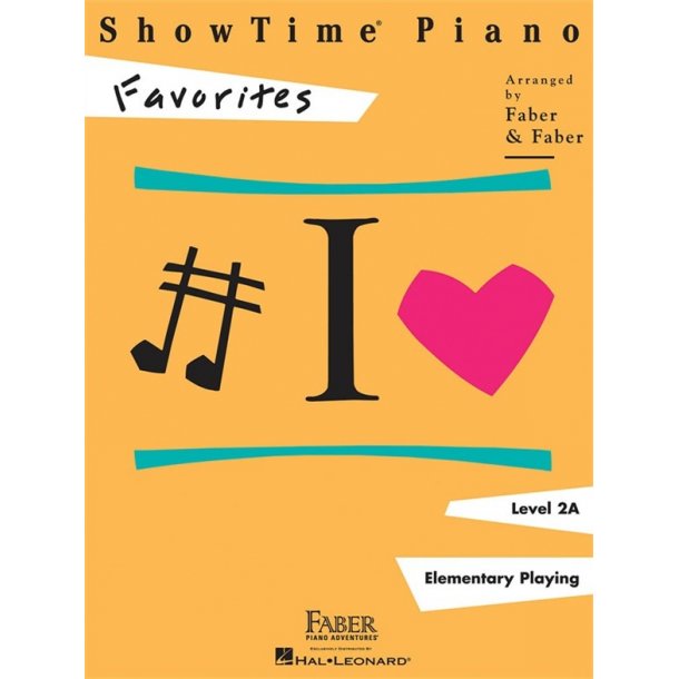 ShowTime&reg; Piano: Favourites - Level 2A