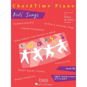 Chordtime Piano Kids Songs Pf Bk
