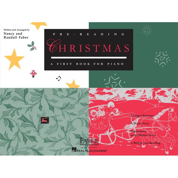 Nancy/Randall Faber: Pre-Reading Christmas - A First Book For Piano