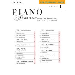 Piano Adventures: Performance Book - Level 1