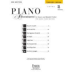 Faber Piano Adventures: Level 3A - Theory Book