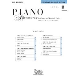 Faber Piano Adventures: Level 3A - Performance Book