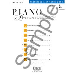 Faber Piano Adventures: Level 2A - Technique &amp; Artistry Book (2nd Edition)