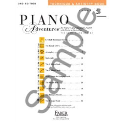 Faber Piano Adventures: Level 2B - Technique And Artistry Book (2nd Edition)